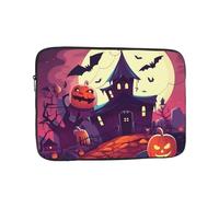 Happy Halloween Laptop Case 17 inch, Shockproof Protective Computer Sleeve Cover Water Resistant Laptop Bag Carrying Tablet Cover Briefcase Handbags Gifts for Men Women