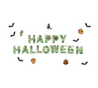 Happy Halloween Magnetic Garage Door Sticker for Car Trucks