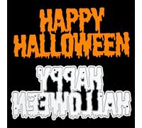 Happy Halloween Metal Cutting Die - Drip Sentiment Cutting Die for Card Making, Scrapbooking & Papercrafts C2