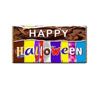 Happy Halloween Novelty Chocolate Bar Wrapper Gift For Celtic Festival Samhain #338 (without chocolate)