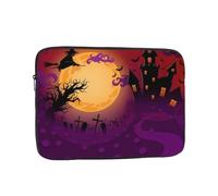 happy halloween Patterned 10 inch computer bag, portable computer storage bag, suitable for business trips and commuting