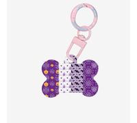Happy Halloween Printing Fashion Dog Tags Acrylic Keychain Dog Bone Shape Double Sided Pattern Tags for Dogs and Cats