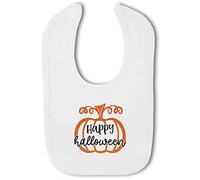 Happy Halloween Pumpkin - Baby Hook and Loop Bib