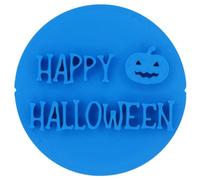 Happy Halloween Pumpkin Cookie Stamp Fondant Embosser 6cm (2.36 inches) Made in The UK for Baking, Cooking, Fondant, Icing, Cupcake, Cookie, Cake, Biscuits, Decoration