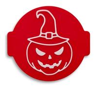 Happy Halloween Pumpkin Embosser Stamp for Icing, Fondant, Cupcake, Cake, Cookie, Baking, Decoration, Made in UK by 1066 Factory