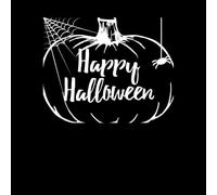 Happy Halloween Pumpkin Sweatshirt - Black - XXL