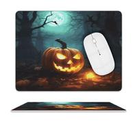 Happy Halloween Pumpkins Mouse Pad Mouse Mat 10 X 8 Inch