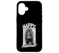 Happy Halloween Scary Face Retro Case for iPhone 16