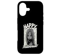 Happy Halloween Scary Face Retro Case for iPhone 17