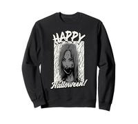 Happy Halloween Scary Face Retro Sweatshirt