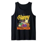 Happy Halloween Scary Retro Tank Top
