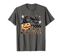 Happy-Halloween Spooky Pumpkin Creepy Boo Nightmare Mash T-Shirt