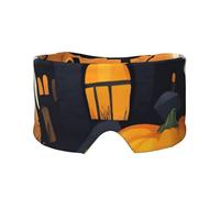 Happy-Halloween-Vector 1 Print Eye and Ear Muffs Blackout Sleeping Noise Blocking Ear for Adults Kids Men Women