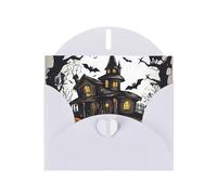 Happy-halloween-vector Print Greeting card Blank card with envelope,Unique Designs for Festivals Invitations