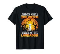 Happy Halloween Vibes Decor Beware of The Labrador T-Shirt