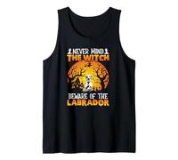 Happy Halloween Vibes Decor Beware of The Labrador Tank Top