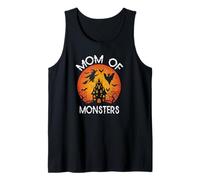 Happy Halloween Vibes Decor Mom of Monsters Tank Top