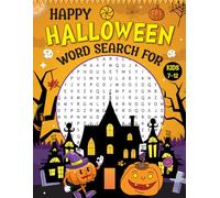 Happy Halloween Word Search For Kids 7-12