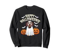 Happy Halloweenie TShirt Women Men Wiener Monster Party Sweatshirt