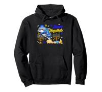 Happy Hanukkah Dolphin Costume Jewish Menorah Dreidel Lover Pullover Hoodie