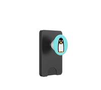 Happy Hanukkah Jewish Penguin Yarmulke PopSockets PopWallet for MagSafe