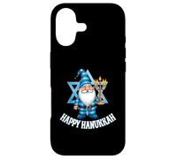 Happy Hanukkah Pajamakah Gnome Menorah Star of David Fun Case for iPhone 17
