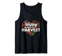 Happy Harvest to Everyone - Shape of Heart, Fall, Autumn Tank Top