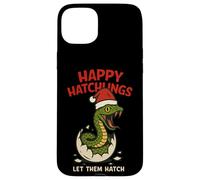 Happy Hatchlings Baby Snake Xmas Christmas Hatchling Case for iPhone 15 Plus