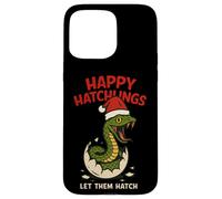 Happy Hatchlings Baby Snake Xmas Christmas Hatchling Case for iPhone 15 Pro Max