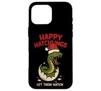 Happy Hatchlings Baby Snake Xmas Christmas Hatchling Case for iPhone 16 Pro Max