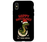 Happy Hatchlings Baby Snake Xmas Christmas Hatchling Case for iPhone X/XS