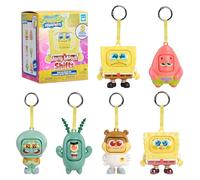 Happy Haul SpongeBob SquarePants Many Moods Shifts Clip-on Fidget Toys | Drop 2 Blind Box Collectibles, 9 cm Clip-on with Spinning Face by Just Play, Short-Run Drop, Ages 8+