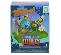 HAPPY HAUL Disney Stitch Goes Wild Scene Setters, Surprise Collectible Toy Figure in Blind Box with Scenic Base and Accessories, 8 cm Tall, Short-Run Drop, Ages 8 and up