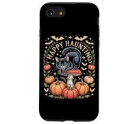Happy Haunting Cottagecore Black Cat Pumpkin Halloween Case for iPhone SE (2020) / 7/8