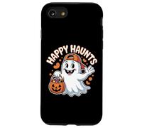 Happy Haunts Cute Halloween Ghost Candy Design Case for iPhone SE (2020) / 7/8