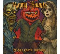 Happy Haunts: Spooky Edition: Halloween Coloring Book