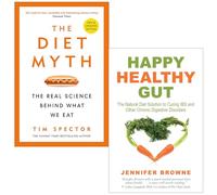 Happy Healthy Gut and The Diet Myth 2 Books Collection Set