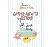 Happy Heart Co Summer Art + Activity Book
