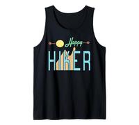 Happy Hiker Positive Outdoor Mountain Trek Adventure Tank Top
