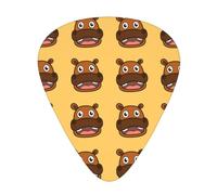 Happy Hippo,12 Pcs Guitar Pick,3 Different Thickness Plectrums for Acoustic Guitar Bass Ukulele (0.46mm 0.96mm 0.71mm)