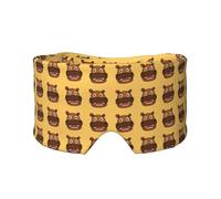 Happy Hippo, Full Eye Covers Light Blocking Eye Mask Sleep Eye and Ear Muffs