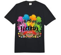 Happy Holi Festival Decorations Celebration for Women 2025 Comfort Colors Adult Heavyweight T-Shirt