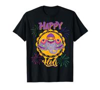 Happy Holi Festival India Color Elephant Hindu for Kids Prem T-Shirt