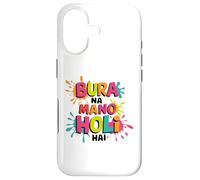 Happy Holi Festival India Colors, Bura Na Mano Holi Hai kids Case for iPhone 17