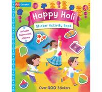 Happy Holi Sticker Activity Book : With over 400 stickers