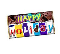 Happy Holiday Chocolate Bar Wrapper Novelty Gift For Son Uncle Sir Brother Aunty CH-321 (without chocolate)