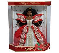 Happy Holidays 1997 Special Edition Barbie, African-american 10th Anniversary
