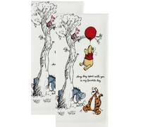 Happy Holidays Christmas theme Towel Playful and Festive 100% Cotton Decorative Kitchen Towels, 2pk, Perfect for Drying Dishes & Hands, Absorbent, Light Weight, and Adorable, 16 x 26 inches