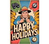 Happy Holidays:Travels,A Fun Holiday Activities,Dot-to-Dot