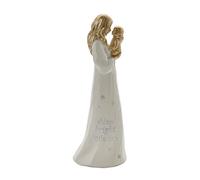 Happy Homewares Bambino Mother and Baby Resin Ornament Figurine Shine Bright Little One - Perfect for a New Family